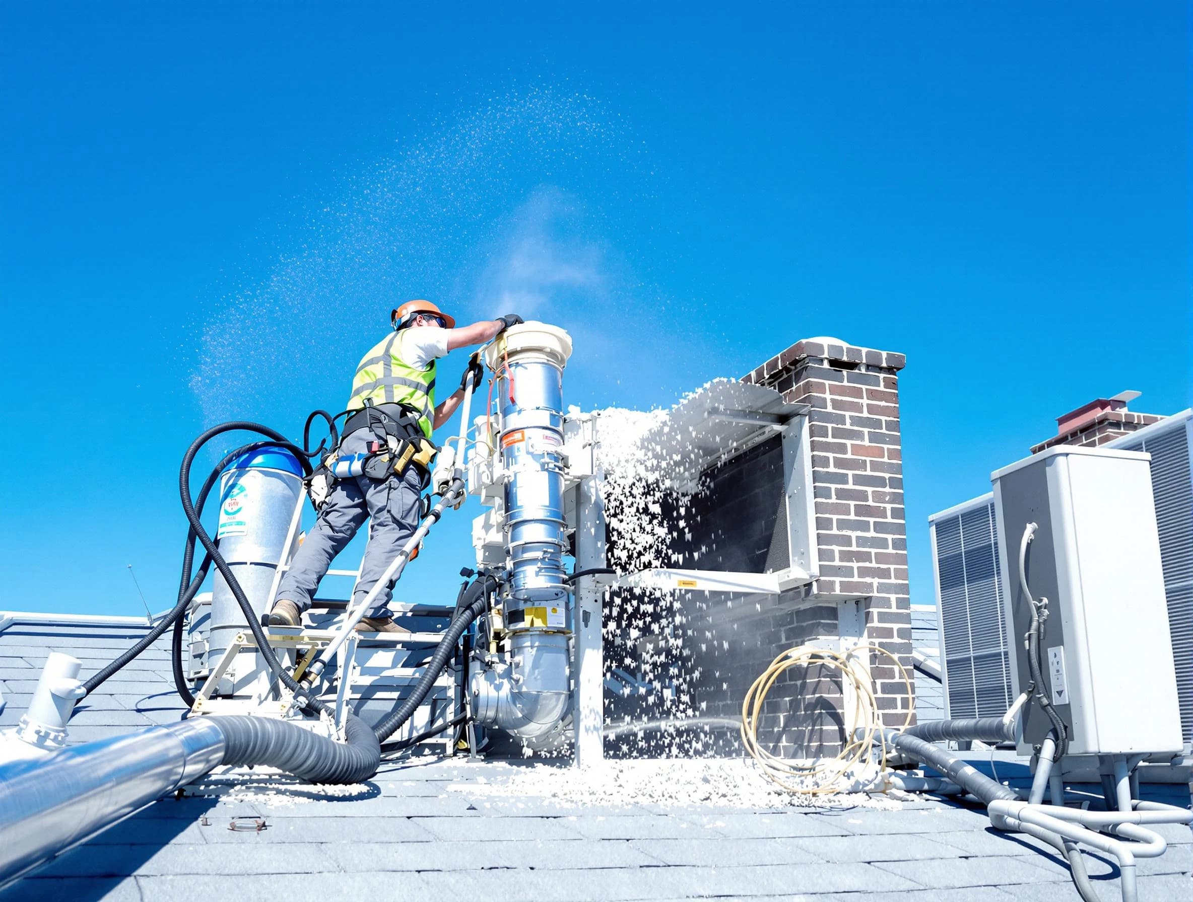Expert roof dryer vent cleaning by Malden Dryer Vent Cleaning in Malden