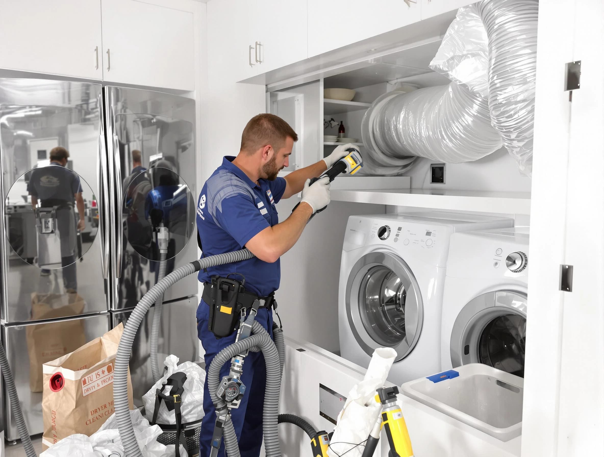 Professional duct cleaning by Malden Dryer Vent Cleaning in Malden