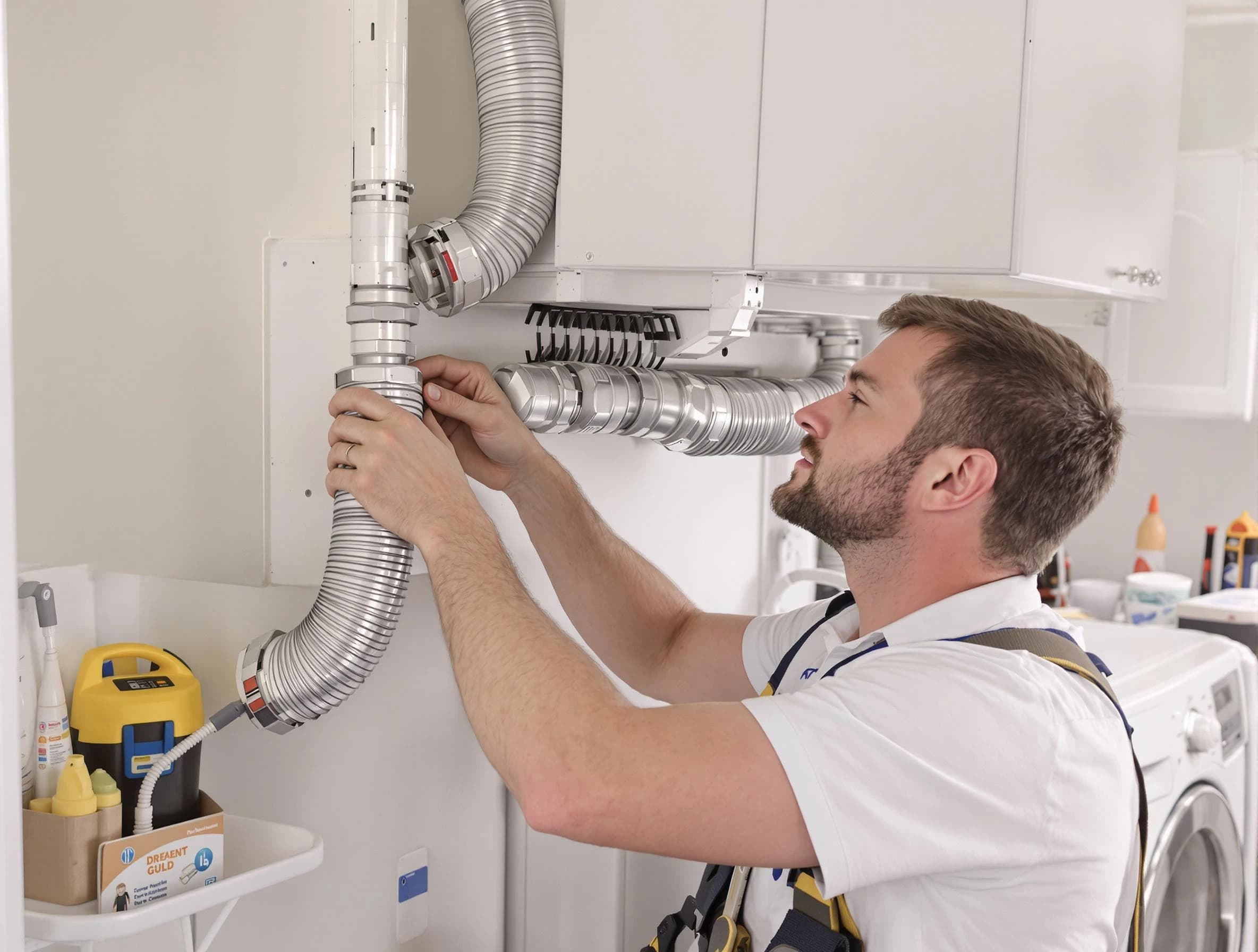 Professional dryer vent repair and installation by Malden Dryer Vent Cleaning in Malden