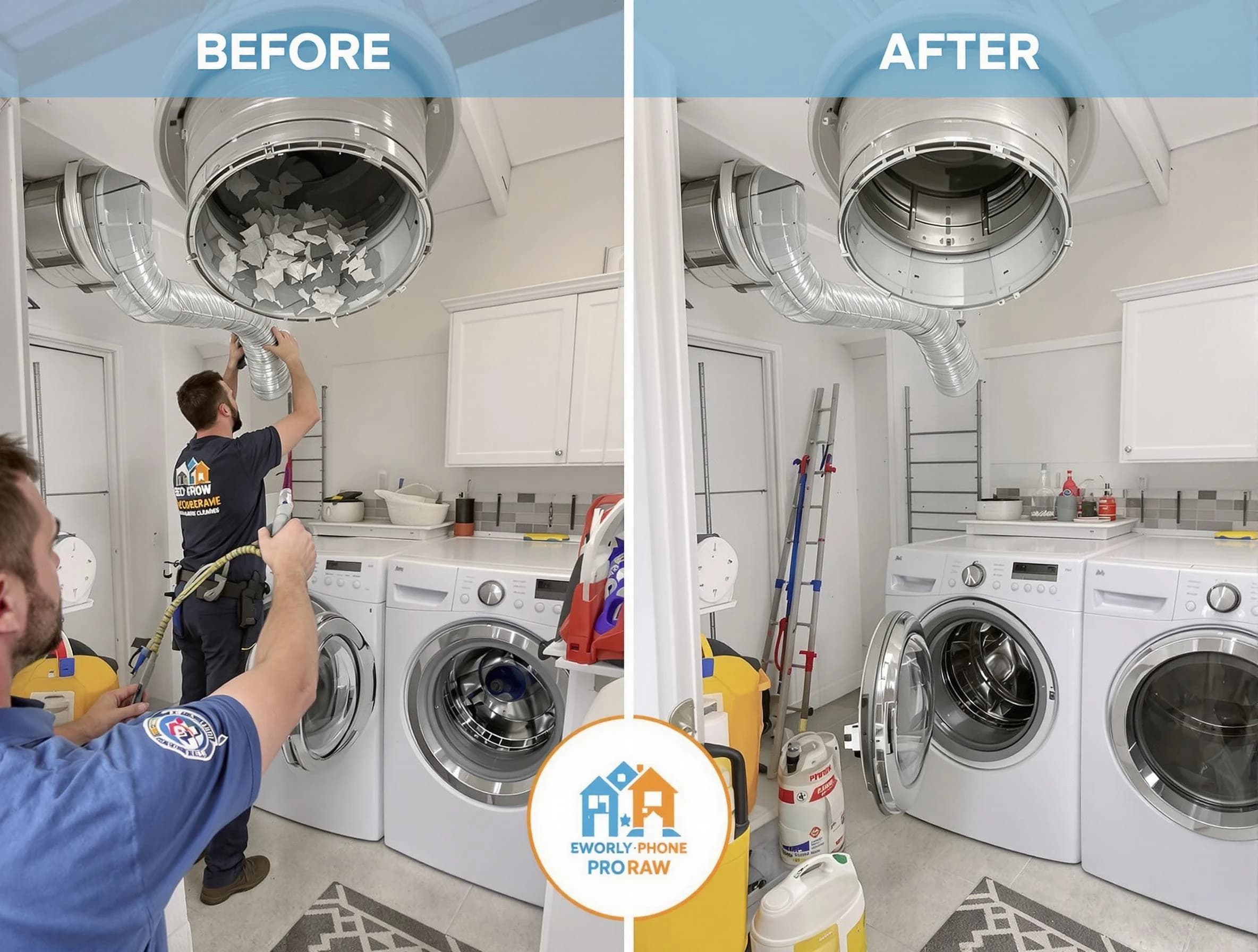 Residential dryer vent cleaning by Malden Dryer Vent Cleaning in Malden