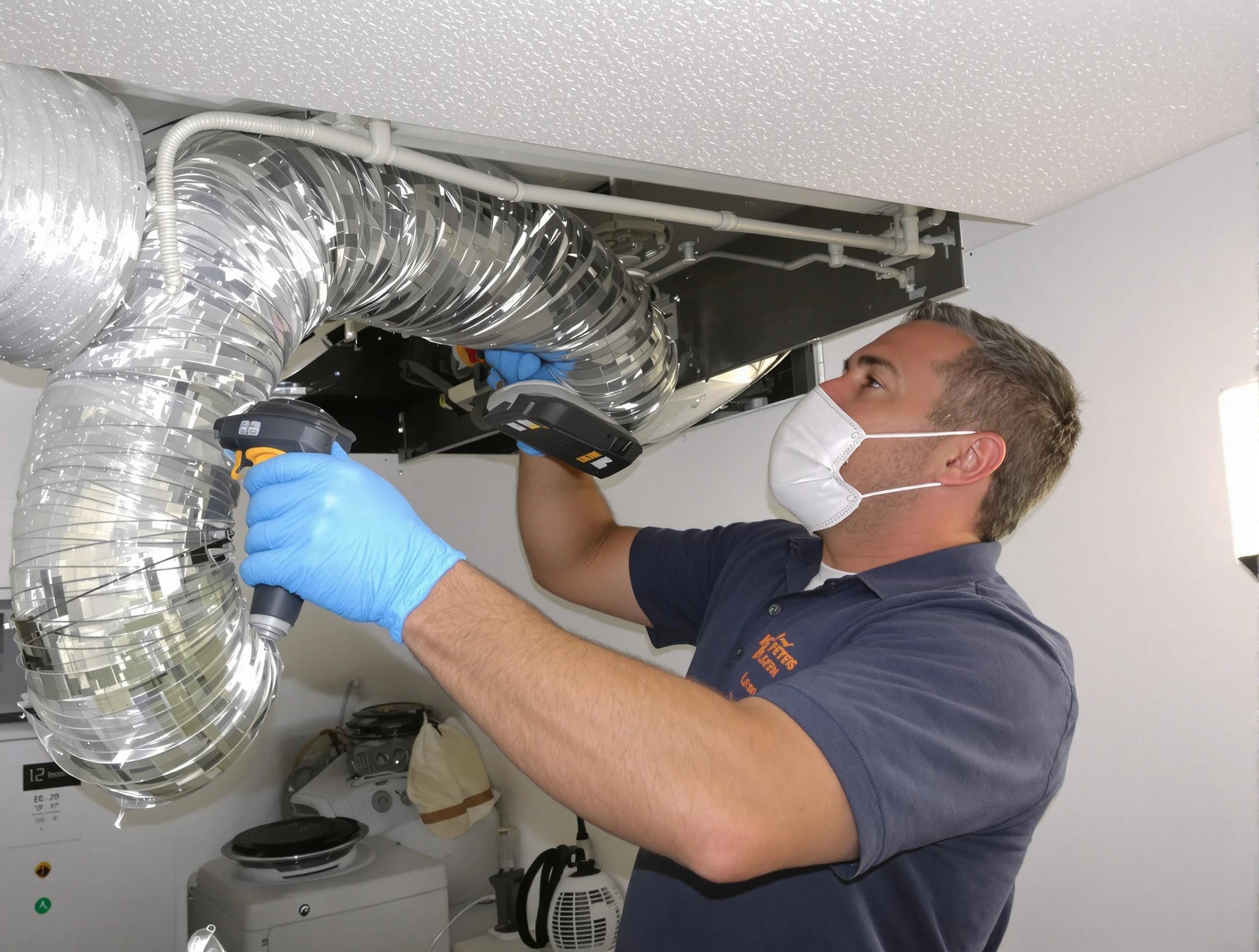 Malden Dryer Vent Cleaning professional performing thorough residential dryer vent cleaning in Malden