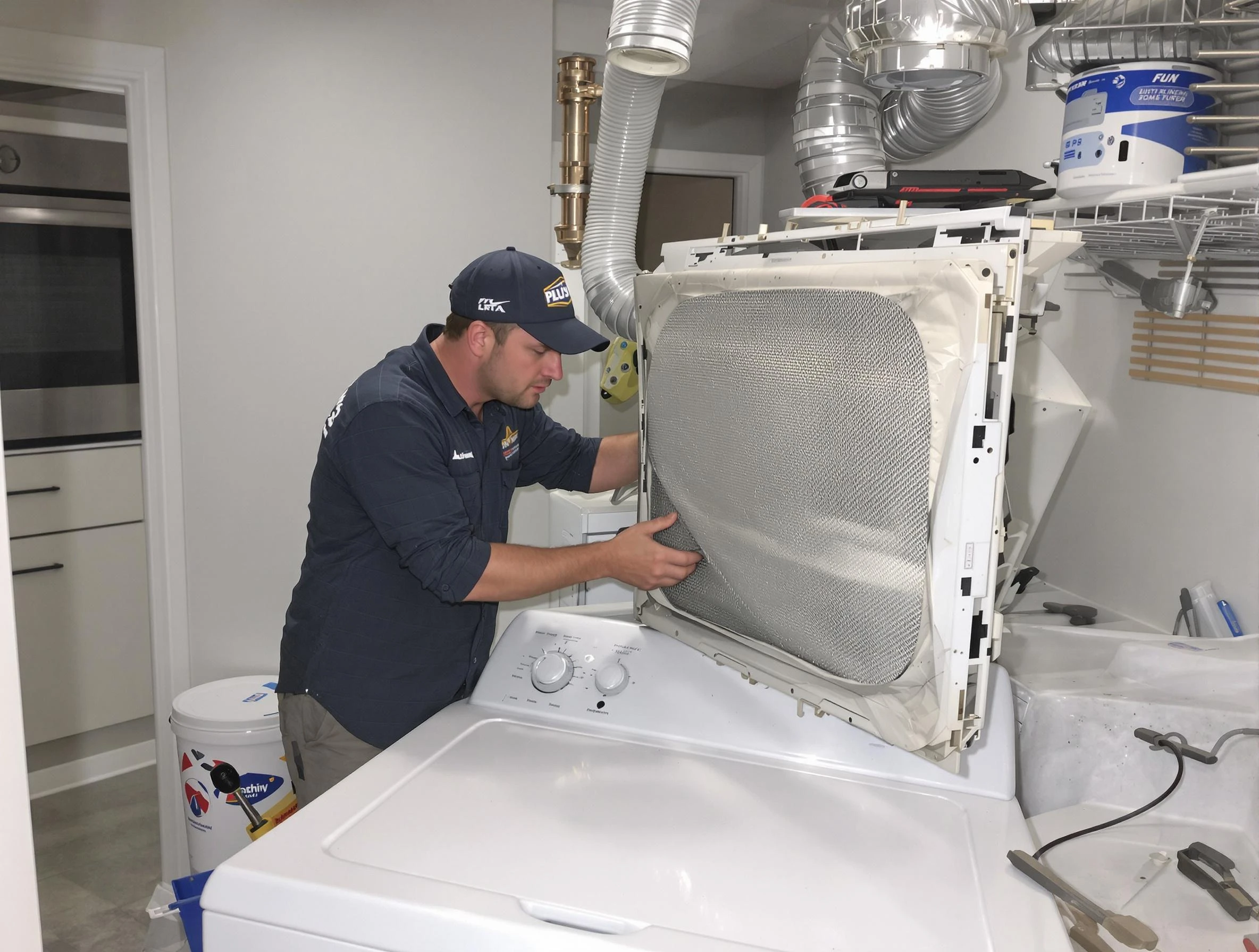 Expert vent cover replacement by Malden Dryer Vent Cleaning in Malden