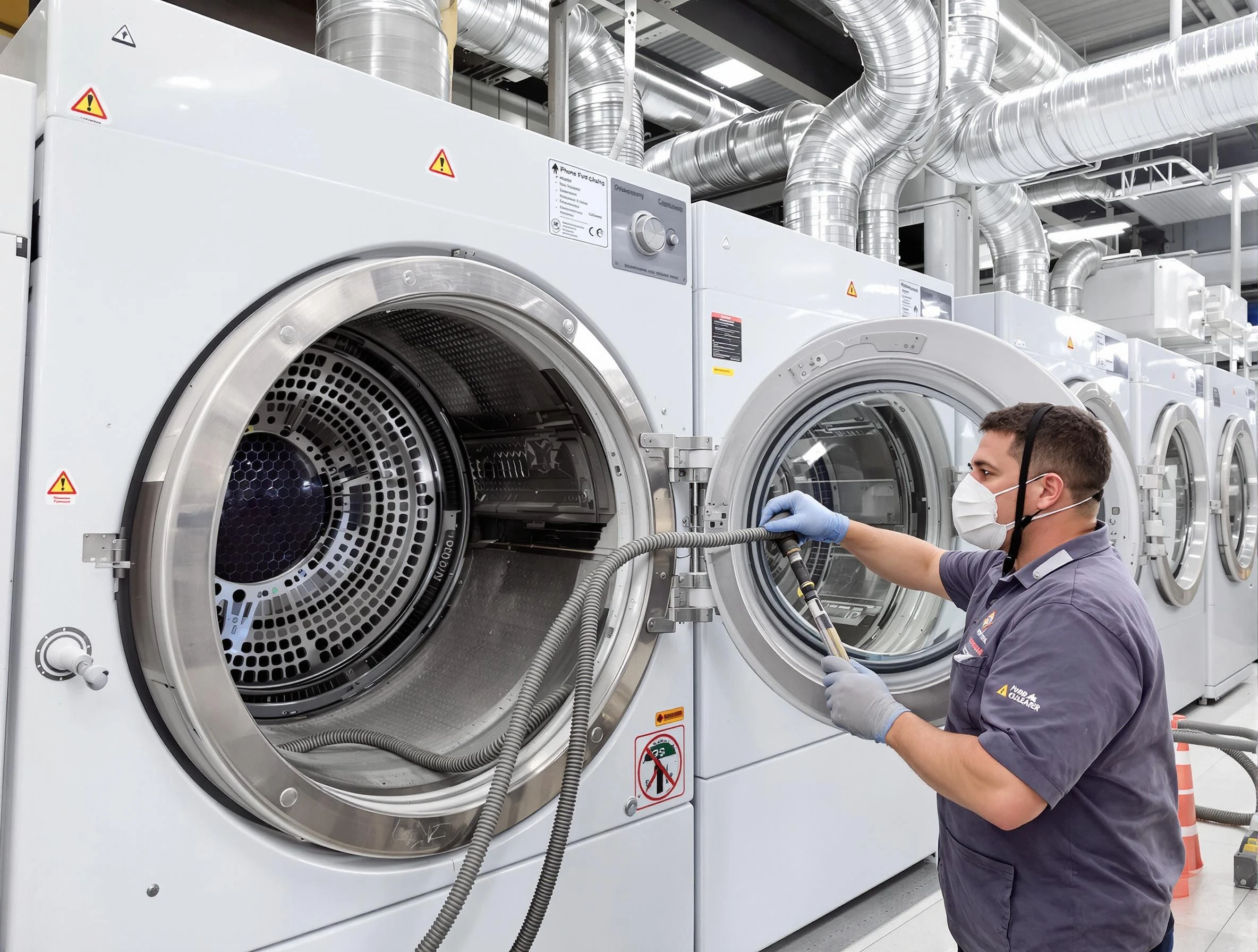 Industrial-grade dryer vent cleaning by Malden Dryer Vent Cleaning in Malden